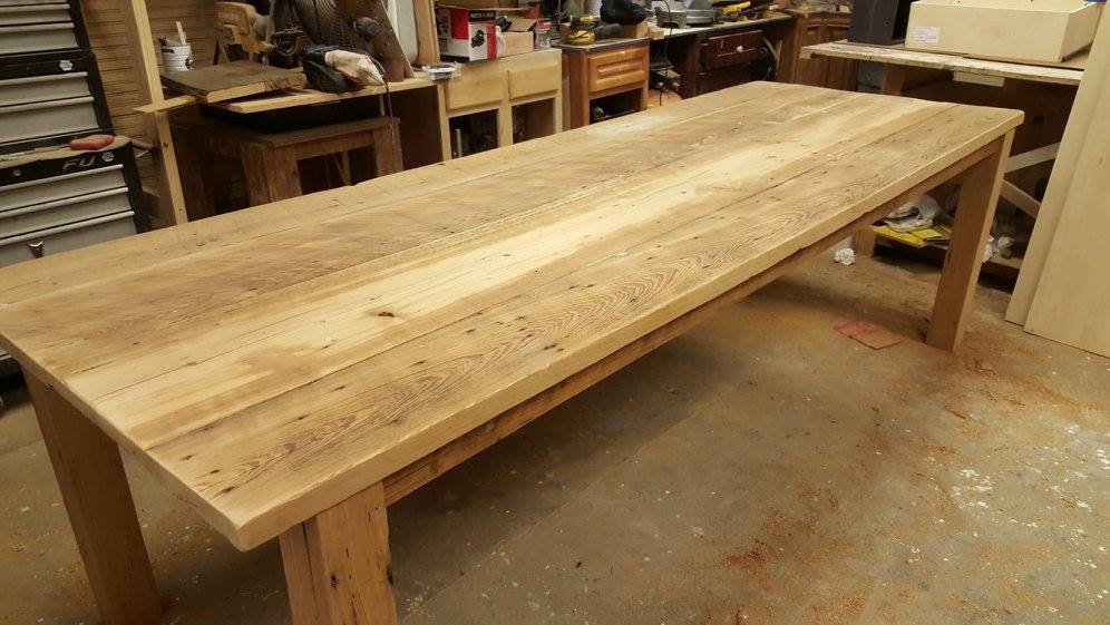 Reclaimed Cypress Table 40x108 General Finishes 2018 Design Challenge reclaimed-cypress-table-40x108-general-finishes-2018-design-challenge